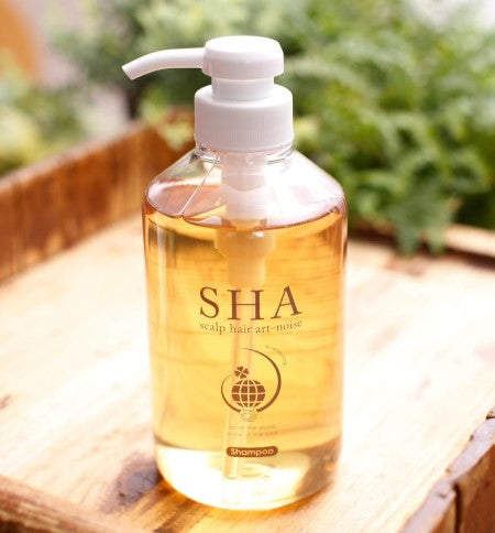 SHA Shampoo - Cleanses and nourishes with natural ingredients to promote healthy scalp, hair growth & hair repair